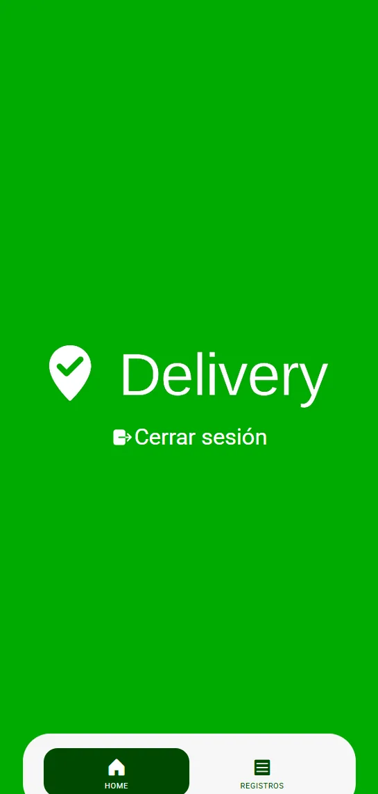 Acceso a la app de ATEKA Delivery para repartidores